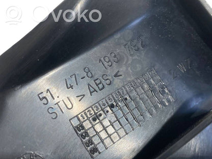 Aizmugurējā sliekšņa dekoratīvā apdare (iekšējā)