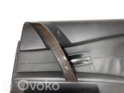 Rear door trim
