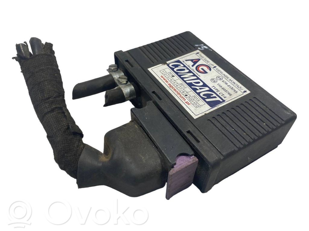 Gāzes iekārtas vadības bloks