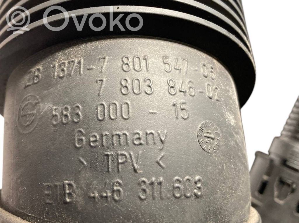 Gaisa ieplūdes kanāla detaļas