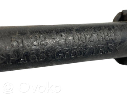 Holder/bracket for external opening handle at the back