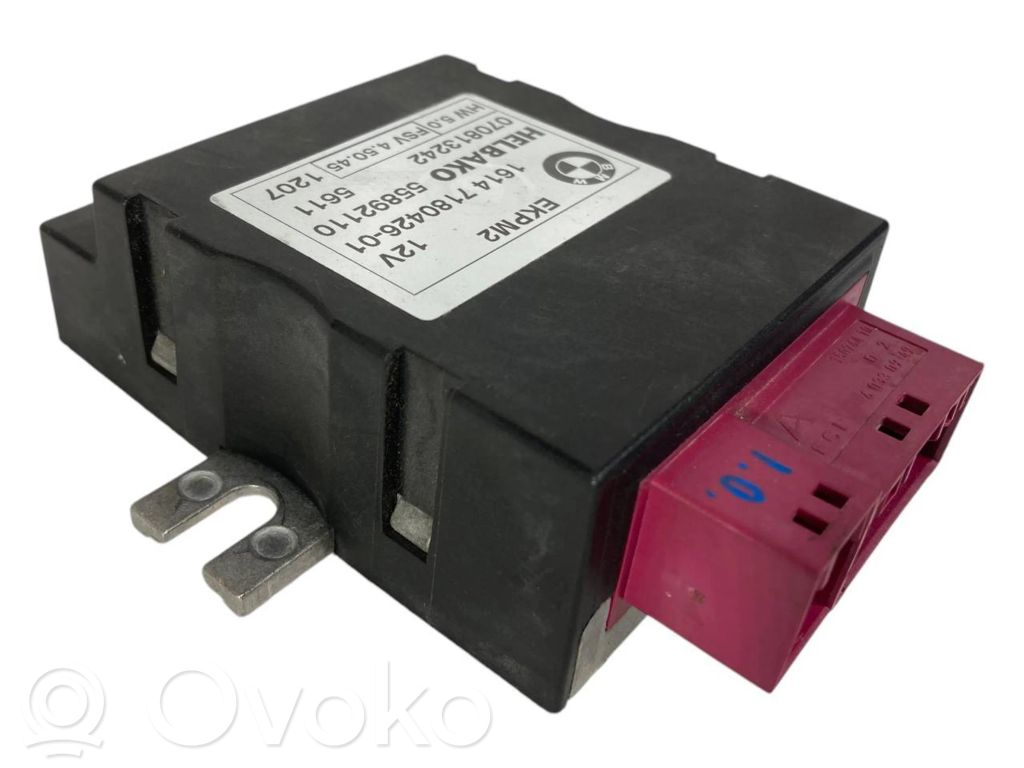 Fuel pump control unit