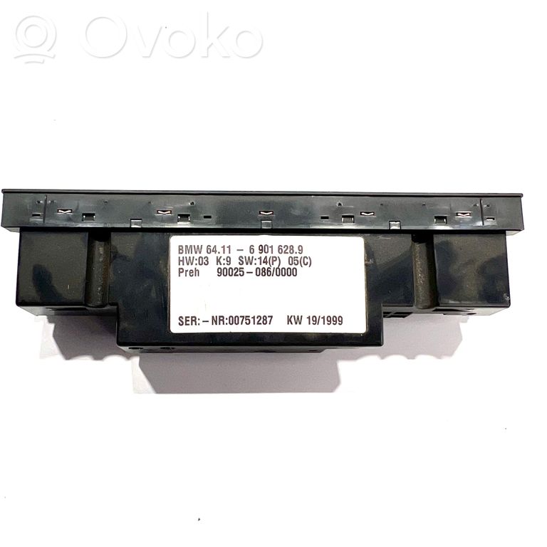 Блок управления кондиционером/климат-контролем/отоплением салона (в салоне)