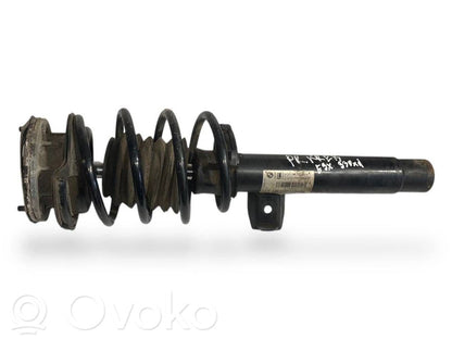 Front shock absorber with spring