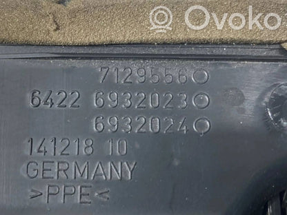 Rear air - ventilation grille