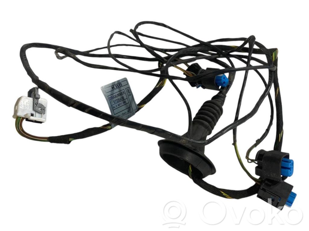 Parkošanas (PDC) sensoru vadu instalācija