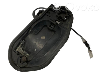 Holder/bracket for external opening handle at the back