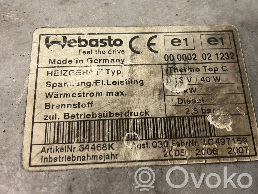 Autonomā apsilde ("Webasto")