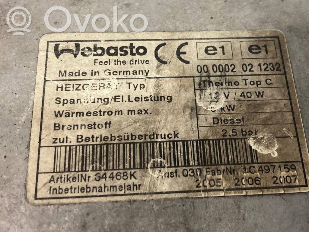 Autonomā apsilde ("Webasto")