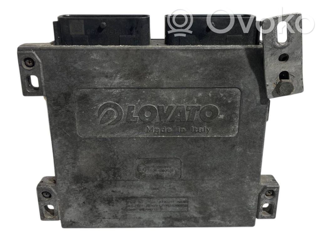 Gāzes iekārtas vadības bloks