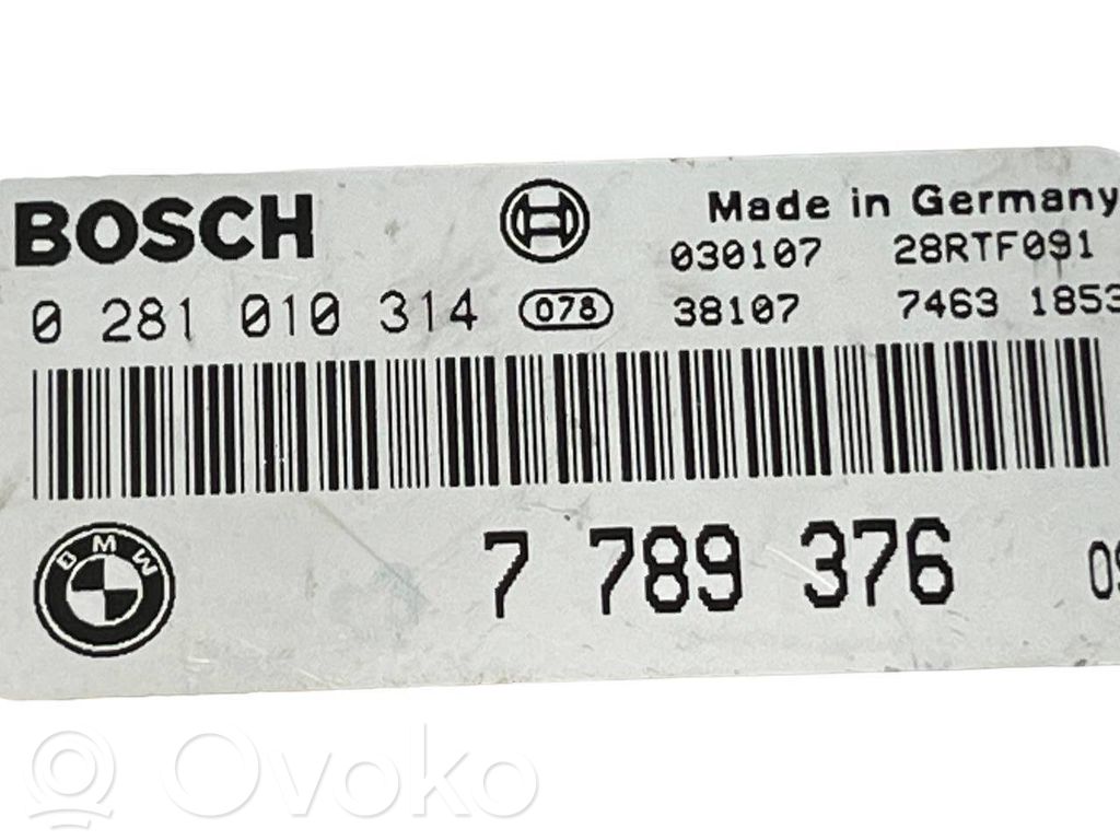 Aizdedzes ECU komplekts