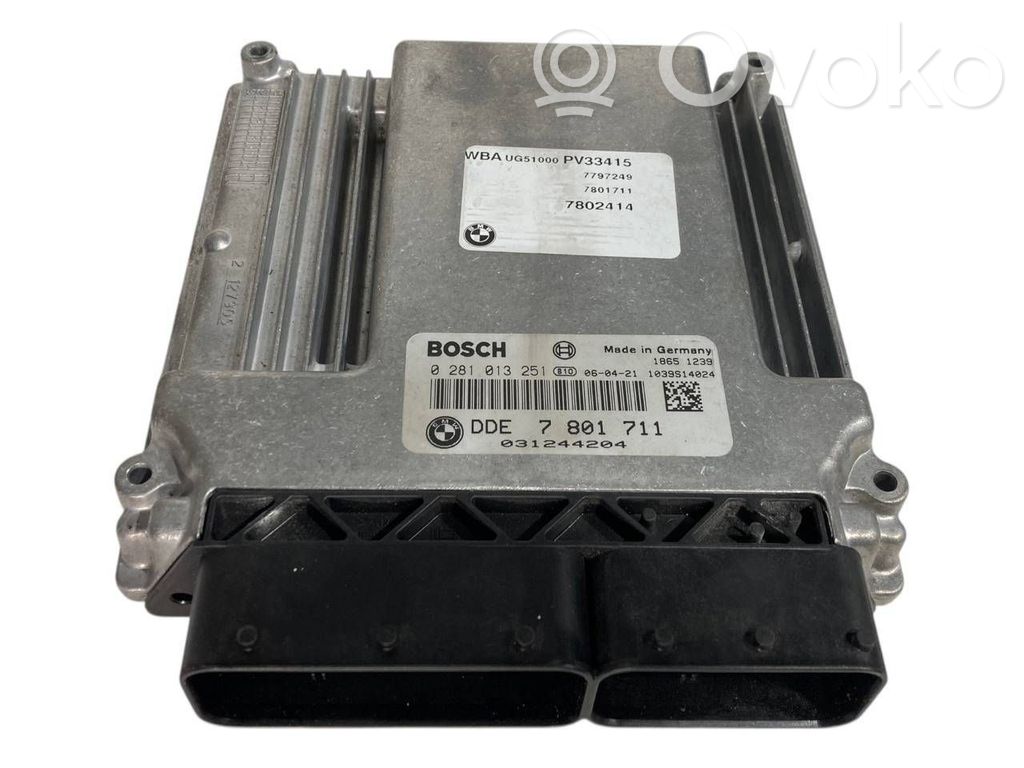 Aizdedzes ECU komplekts
