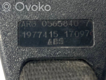 Aizmugurējās jostas sprādze