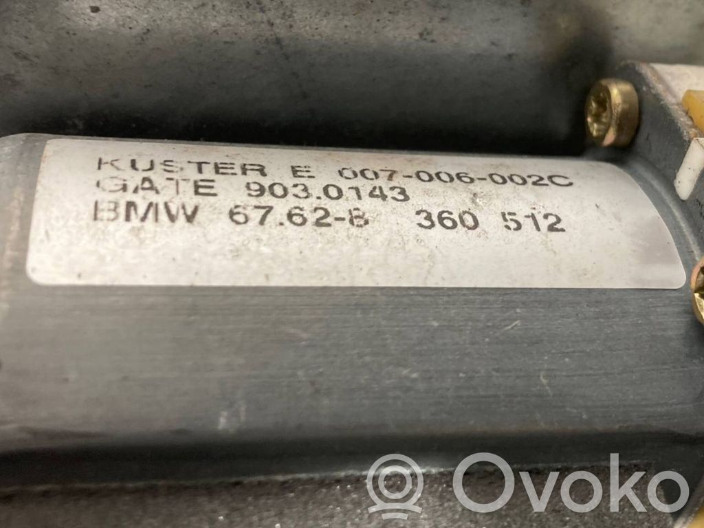 Priekšpusē elektriskā loga pacelšanas mehānisma komplekts