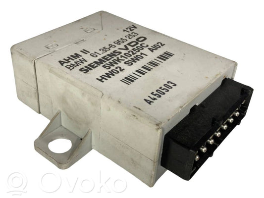 Trailer hitch control unit