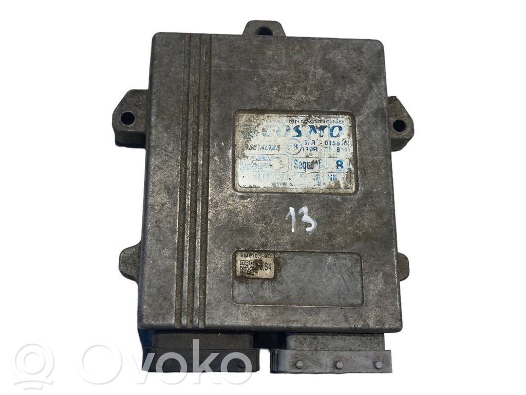 Gāzes iekārtas vadības bloks