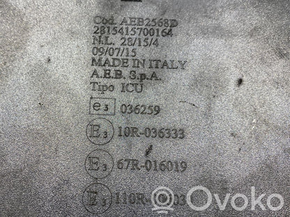 Gas appliance control unit
