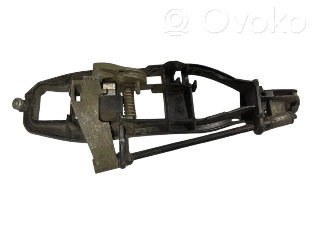 Holder/bracket for external opening handle at the back