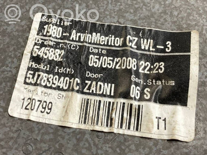Mehāniskais aizmugurē loga pacelšanas mehānisms
