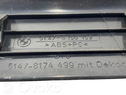 Aizmugurējā sliekšņa dekoratīvā apdare (iekšējā)