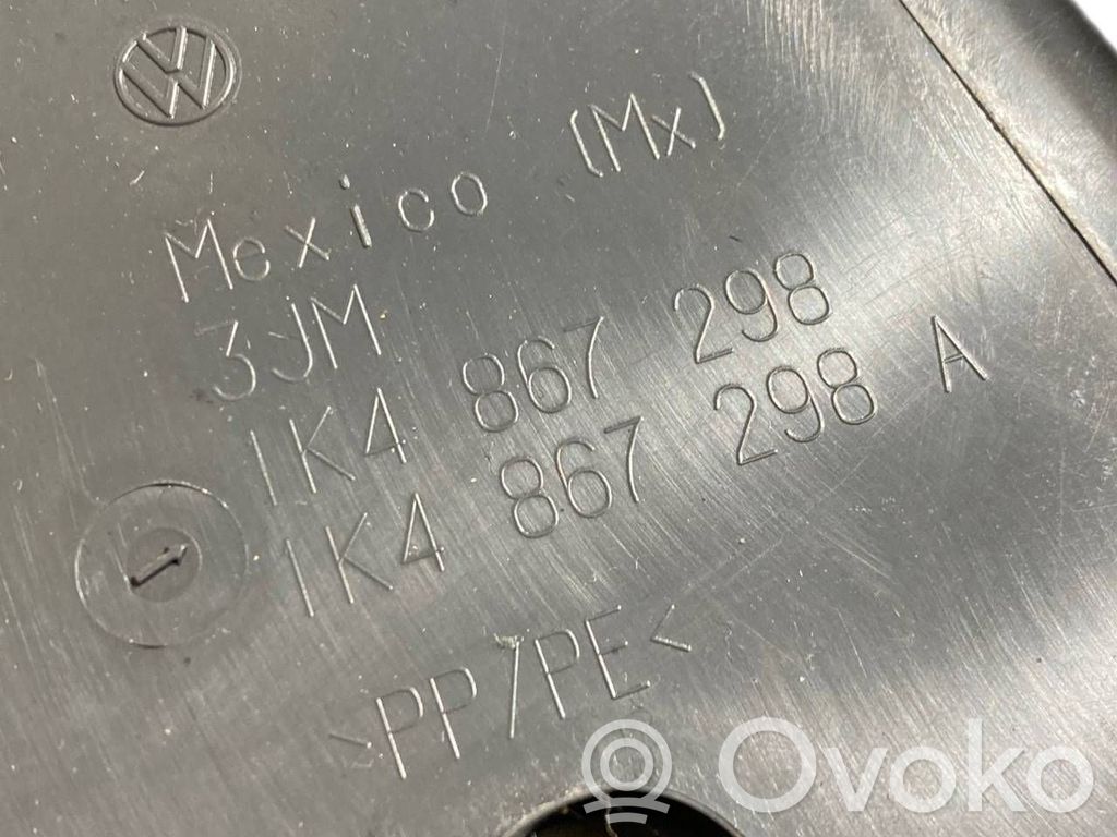 (B) statņa dekoratīvā apdare (apakšdaļa)