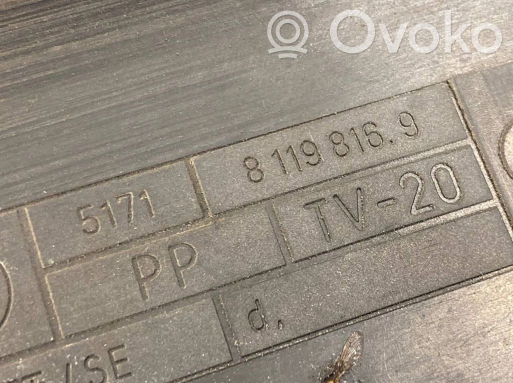 Cita veida dzinēja nodalījuma detaļa