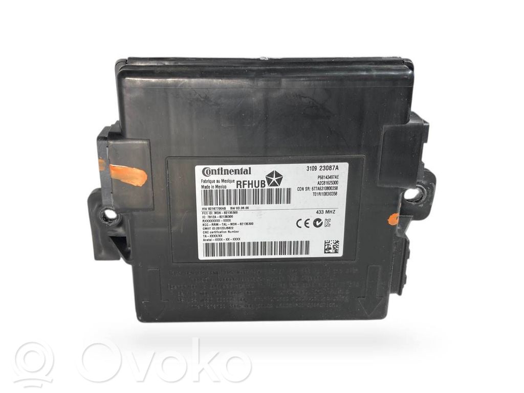 Keyless go vadības bloks