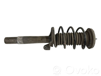 Front shock absorber with spring