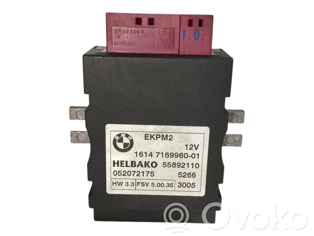Fuel pump control unit