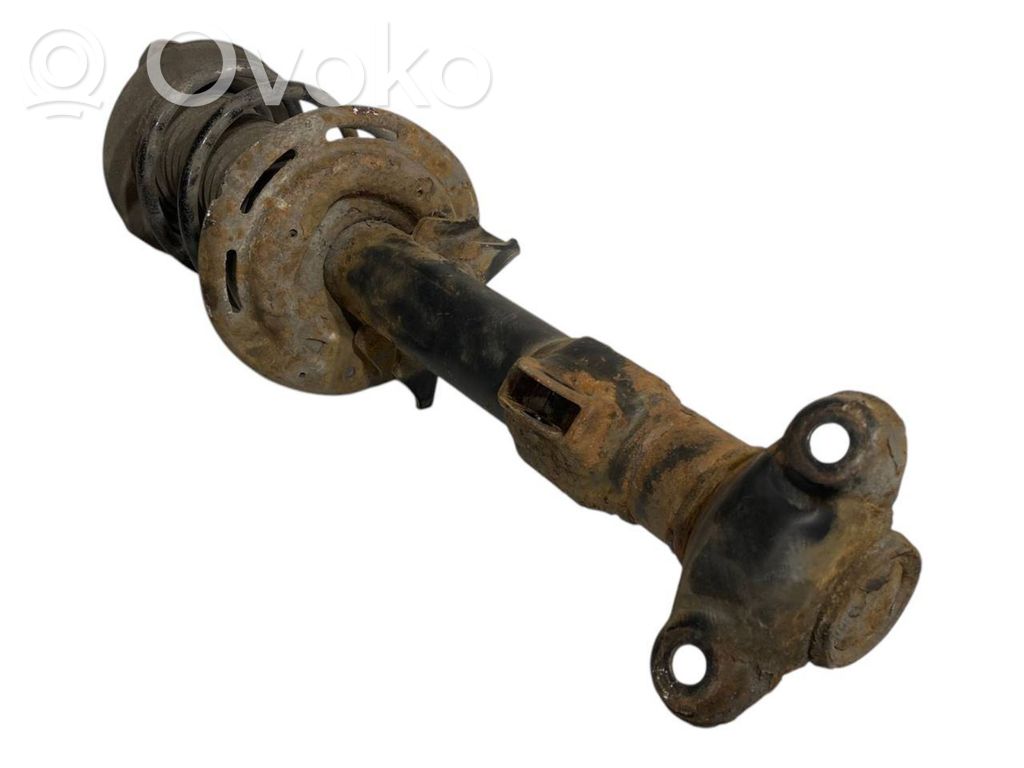 Front shock absorber with spring