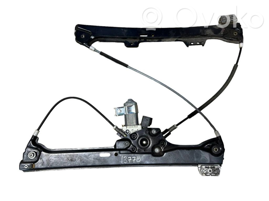 Front electric window lifter assembly