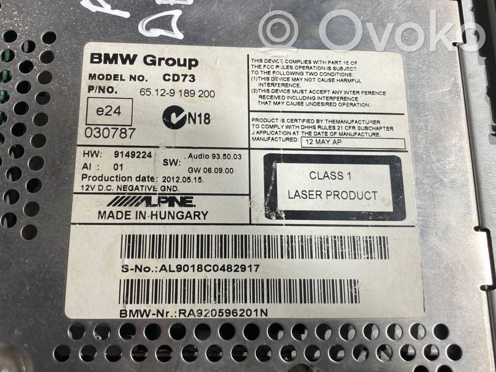 Radio / CD/DVD atskaņotājs / navigācija