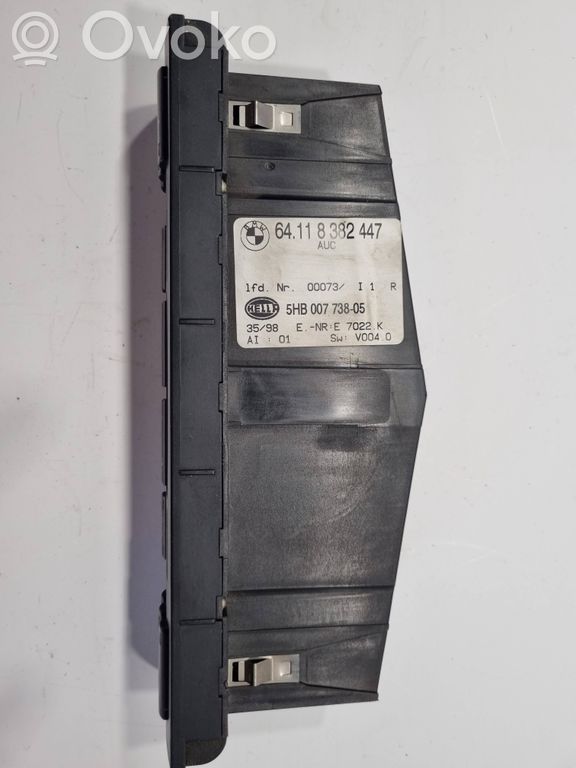 Air conditioning / climate control / interior heating control unit (in the passenger compartment)