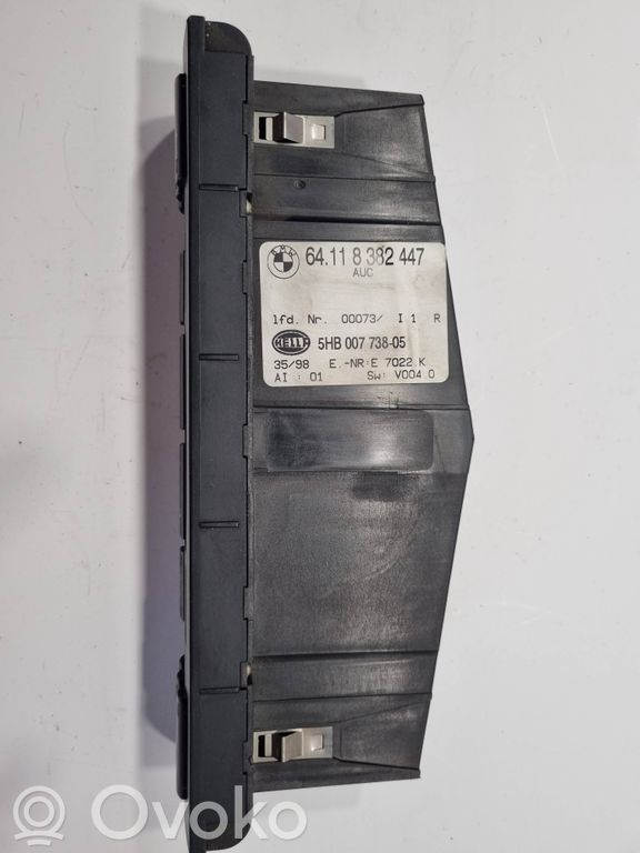 Gaisa kondicioniera / klimata kontroles / salona apsildes vadības bloks (salonā)