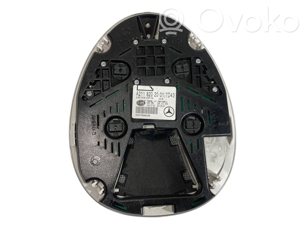 Заднее освещение