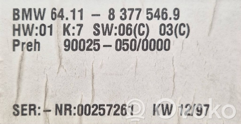 Gaisa kondicioniera / klimata kontroles / salona apsildes vadības bloks (salonā)