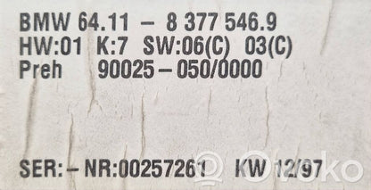 Gaisa kondicioniera / klimata kontroles / salona apsildes vadības bloks (salonā)