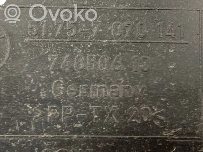 Apakšas aizsargs šasijas aizmugurējā daļā