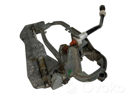 Holder/bracket for external opening handle at the back
