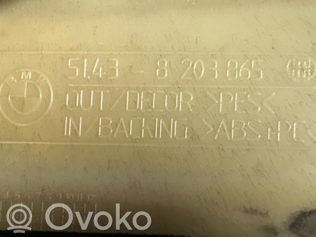 (A) statņa dekoratīvā apdare