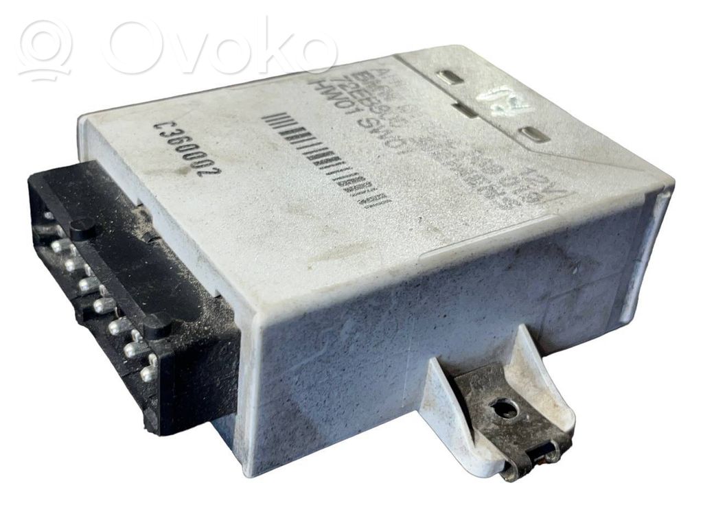 Trailer hitch control unit