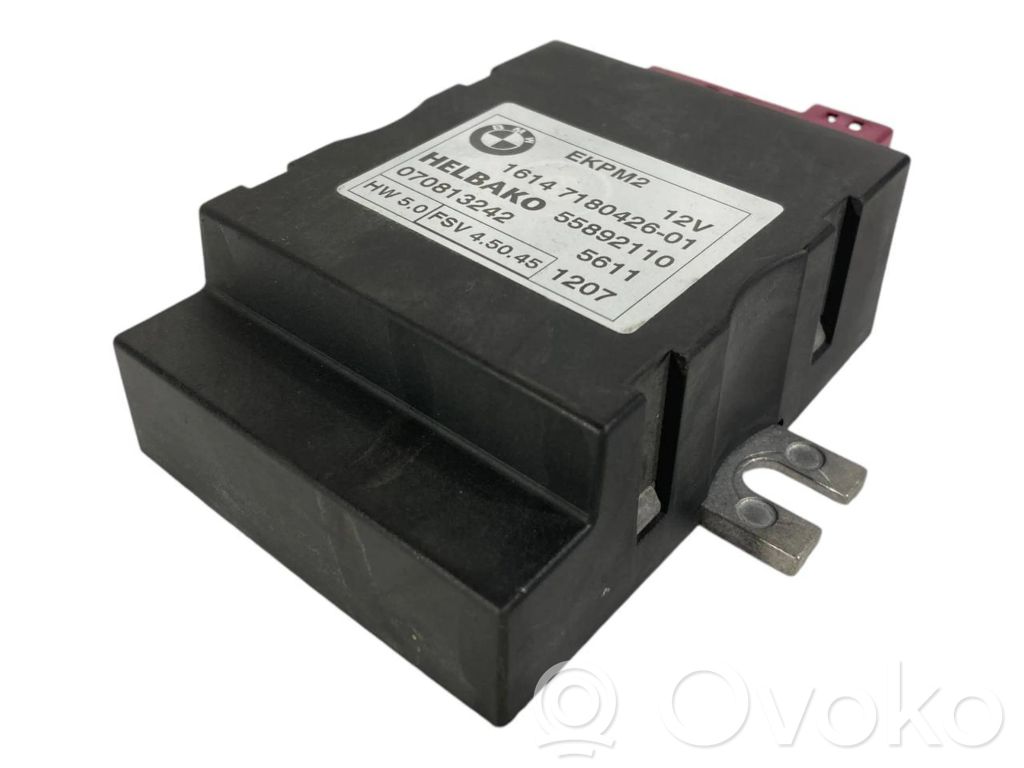 Fuel pump control unit