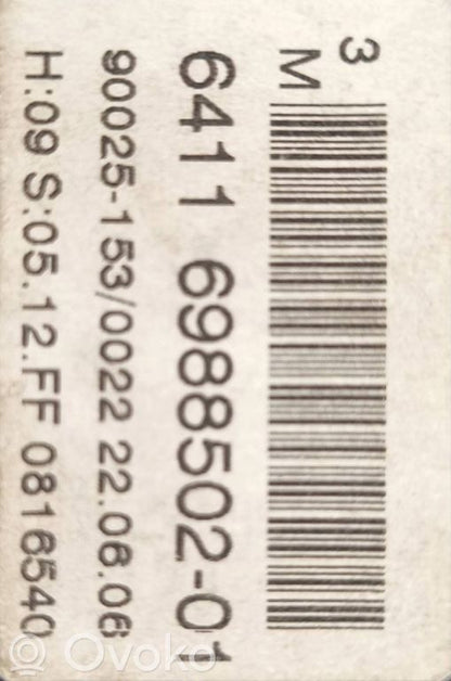 Gaisa kondicioniera / klimata kontroles / salona apsildes vadības bloks (salonā)