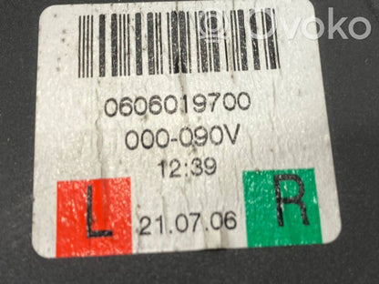 Задний ремень безопасности