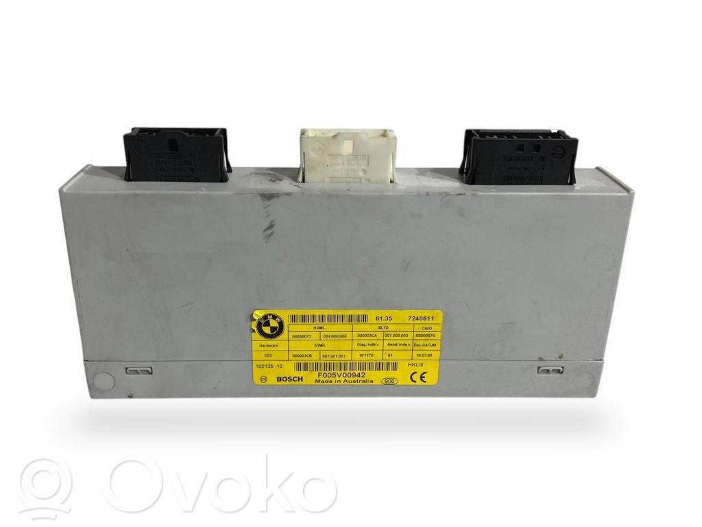 Bagāžnieka pārsega vadības bloks