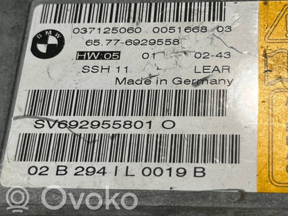 Gaisa spilvenu vadības bloks