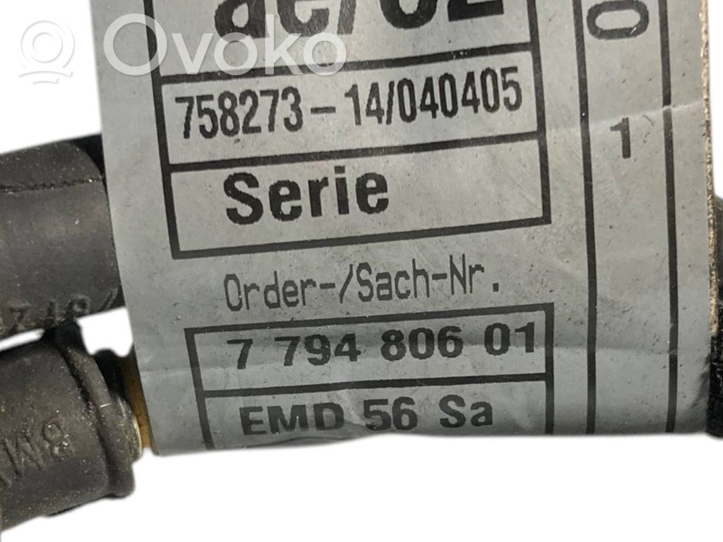 Dzinēja vadu instalācija