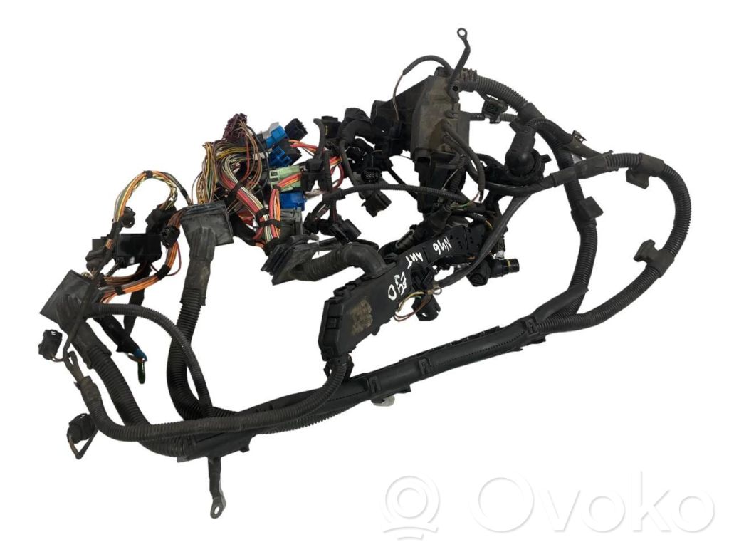 Dzinēja vadu instalācija