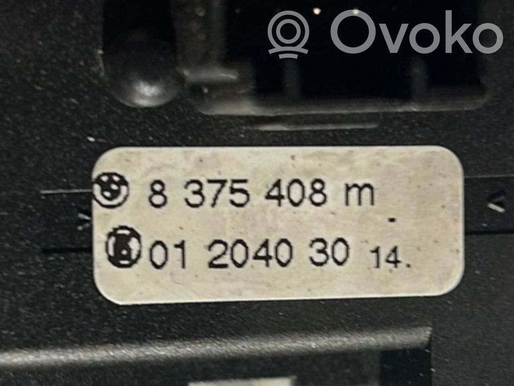 Wiper control button stalk