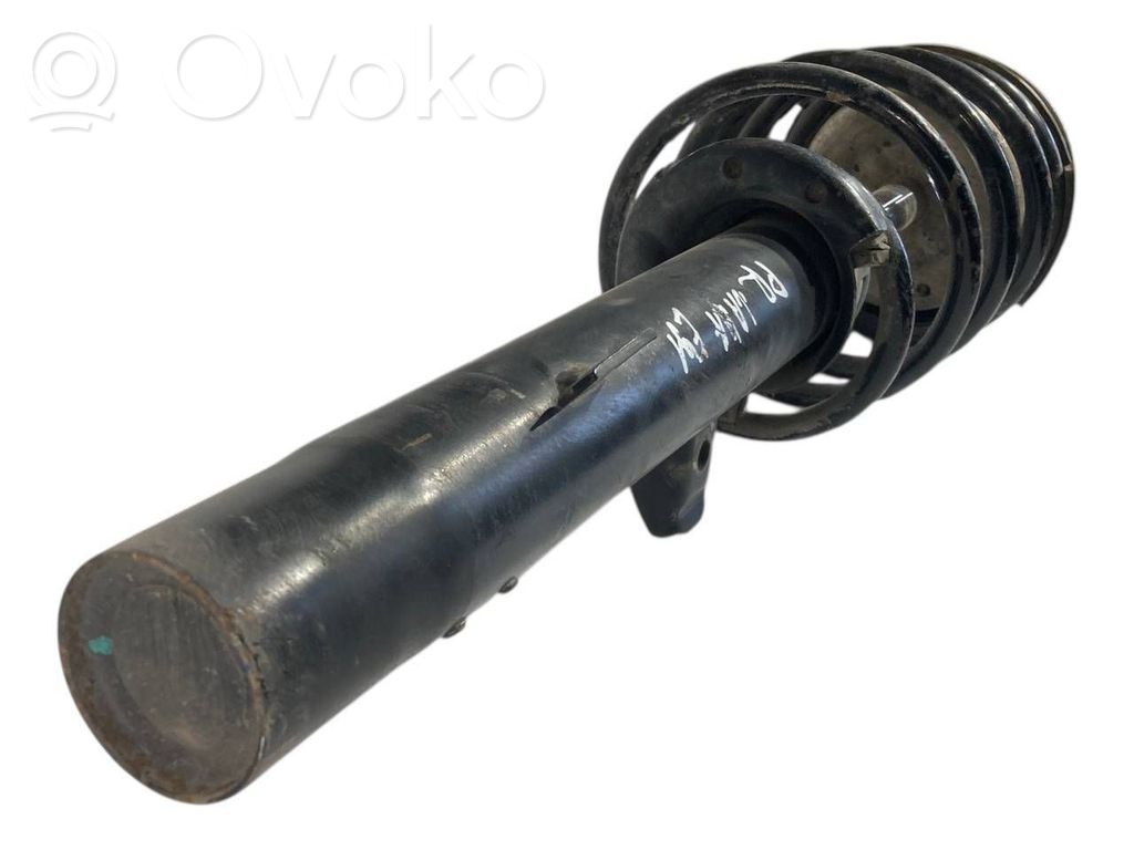 Front shock absorber with spring